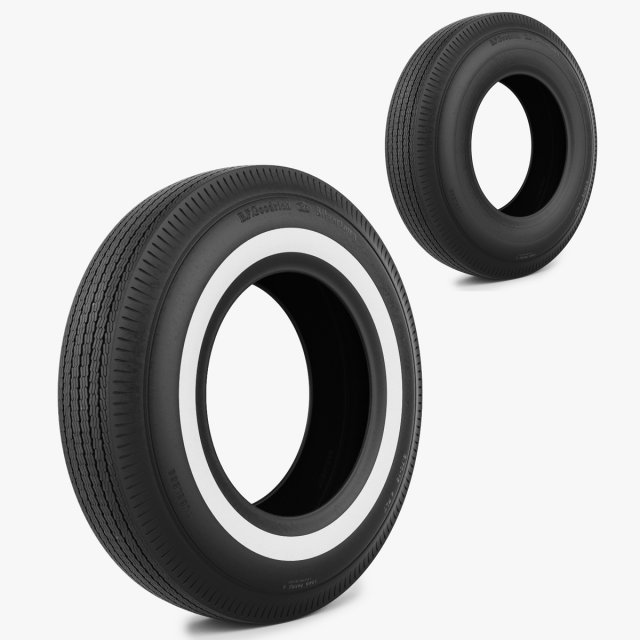 tire bfgoodrich 3D Model .c4d .max .obj .3ds .fbx .stl .blend 