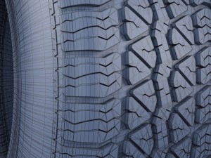 tire bfgoodrich Modello 3D