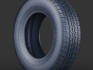 tire bfgoodrich Modello 3D