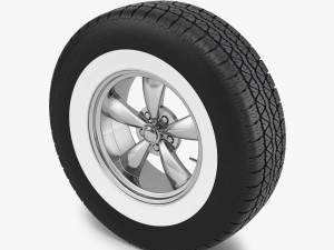 wheel rim and tire bfgoodrich Model 3D
