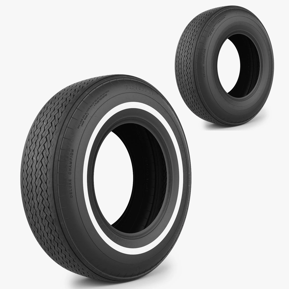 tire firestone 3D Model .c4d .max .obj .3ds .fbx .stl .blend 