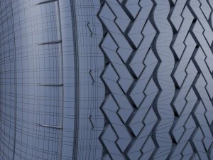 tire firestone 3D Model