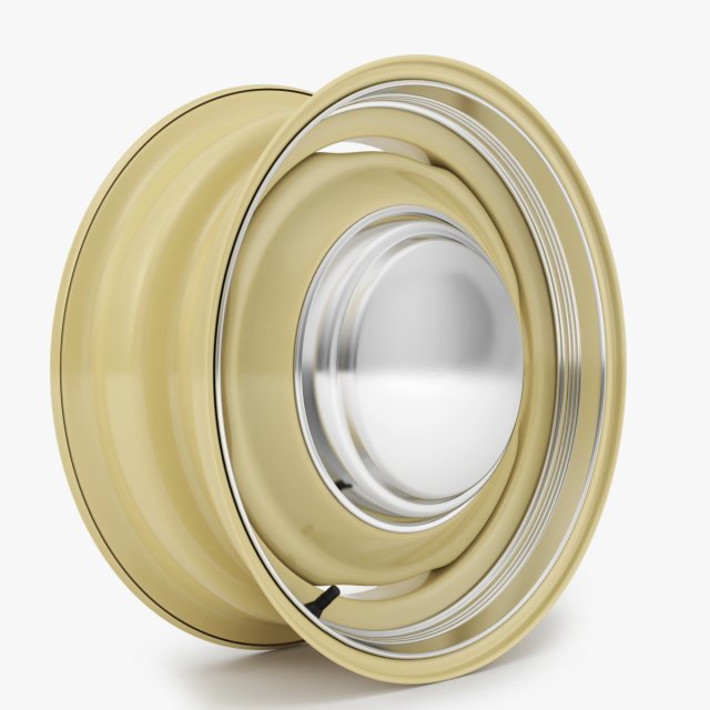 steel wheel rim Modelo 3D .c4d .max .obj .3ds .fbx .stl .blend 