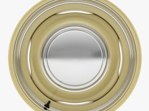 steel wheel rim 3D Model