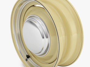 steel wheel rim Modelo 3D