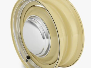 steel wheel rim 3D Model