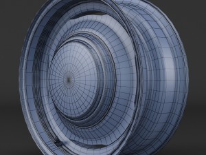 steel wheel rim Modelo 3D