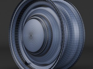 steel wheel rim Modelo 3D