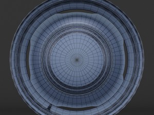 steel wheel rim Modelo 3D