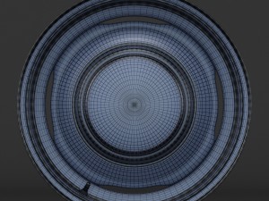 steel wheel rim Modelo 3D