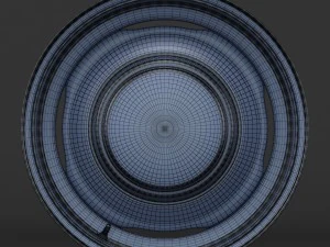 steel wheel rim 3D Model