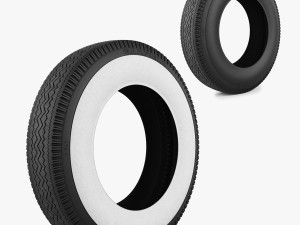 tire garfield zigzag 3Dモデル
