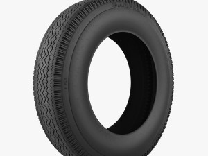 tire garfield zigzag 3D Model