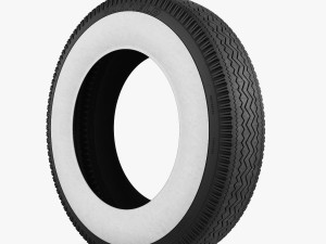 tire garfield zigzag 3D Model