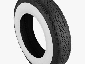 tire garfield zigzag 3D Model
