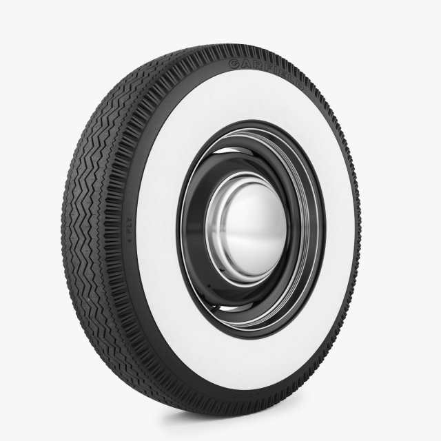 steel wheel tire garfield Modello 3D .c4d .max .obj .3ds .fbx .stl .blend