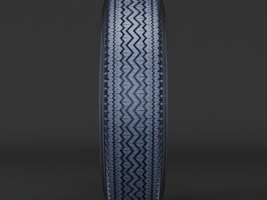 steel wheel tire garfield Modello 3D