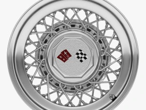 wire wheel rim 3D Model