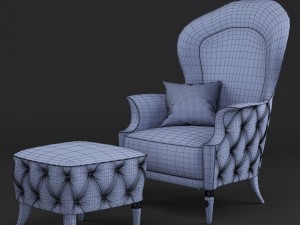visionnaire alice armchair 3D Model