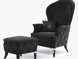 visionnaire alice armchair 3D Model
