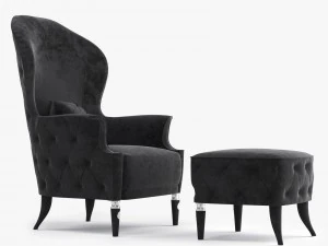 visionnaire alice armchair 3D Model
