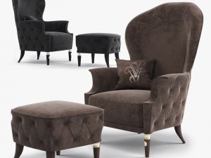 visionnaire alice armchair 3D Model