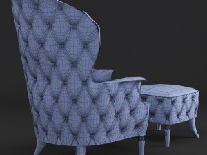visionnaire alice armchair 3D Model