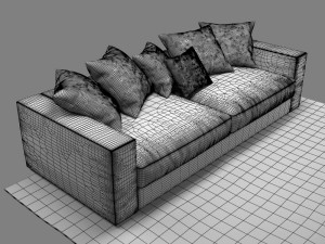 sofa boconcept cenova Model 3D