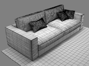 sofa boconcept cenova Model 3D