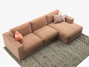 sofa boconcept cenova gk52 dk52 3D Model