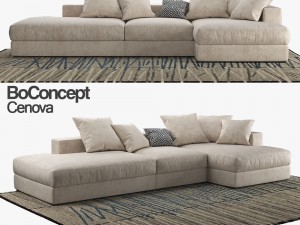 sofa boconcept cenova gy52 Modèle 3D