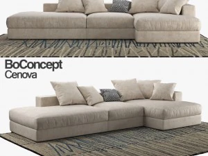 sofa boconcept cenova gy52 3D Model