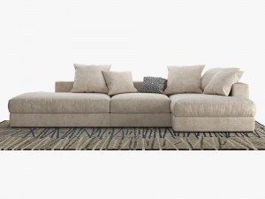 sofa boconcept cenova gy52 Model 3D