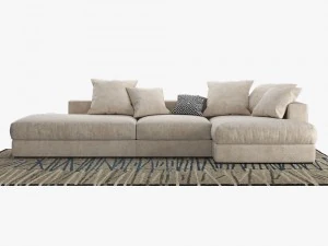 sofa boconcept cenova gy52 3D Model