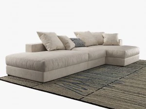 sofa boconcept cenova gy52 3D Model