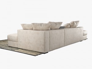sofa boconcept cenova gy52 Model 3D