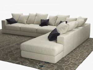sofa boconcept cenova if52 3D Model