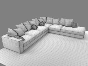 sofa boconcept cenova if52 Modello 3D