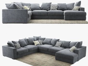 沙发 Boconcept cenova in52 3D 模型