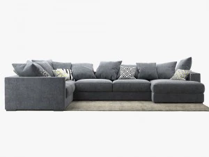 sofa boconcept cenova in52 3D Model