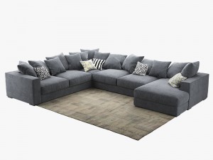 sofa boconcept cenova in52 3D Модель