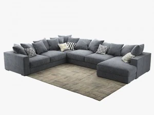 sofa boconcept cenova in52 3D Model