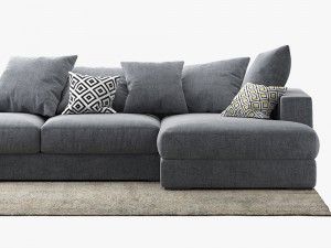 sofa boconcept cenova in52 3D Модель