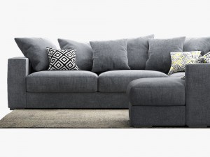 sofa boconcept cenova in52 3D Модель