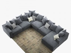 sofa boconcept cenova in52 3D Model