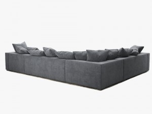 sofa boconcept cenova in52 3D Модель