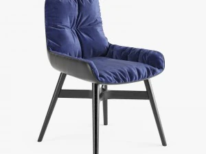 freifrau leya armchair low 3D Model