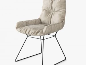 freifrau leya armchair low 3D Model