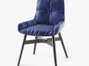 freifrau leya armchair low 3D Model