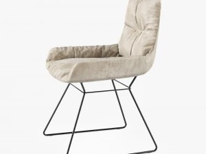 freifrau leya armchair low 3D Model